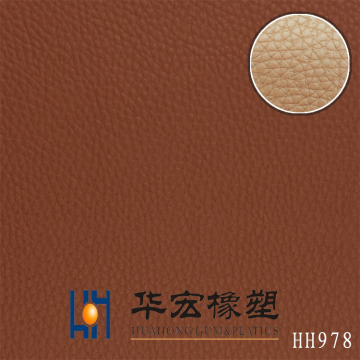 978 big lichee patten PVC leather for car seat