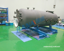 Deacidifier column with 3mm PTFE Lining