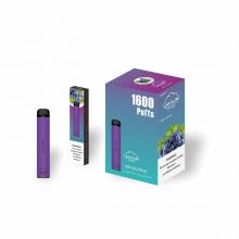 Customised apple raspberry1600 pod e cigarettepuffs