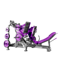 Ganas Dual System Super Leg Press 45 độ