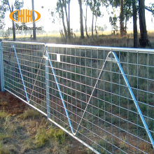 Galvanized Welded Mesh Farm Gate with N brace