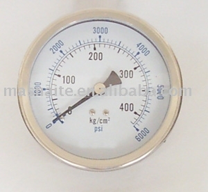 4" normal pressure gauge