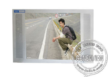 Super Slim 12.1 Inch Wall Mount Lcd Display , Lcd Wall Panel