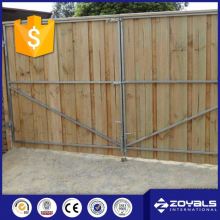 Chain Link Fence Double Swing Gates