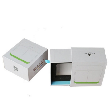 Drawer paper gift box with EVA insert