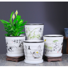 Home Depot Pequenas pequenas vasas de cerâmica suculenta online