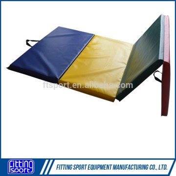 Gymnastic PVC folding mats for sale(actual photo)