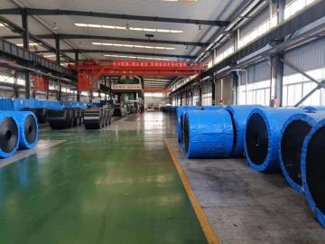 PVC solid woven rubber conveyor belt