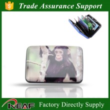 2015 new item monkey-printed custom card wallet