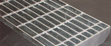 Jimu Hot DIP Galvanized Anti-Slip Stair Tread Steel Grating