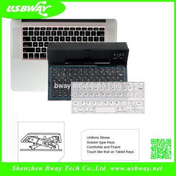 Ergonomic Design foldable keyboard pocket size foldable keyboard folding bluetooth keyboard