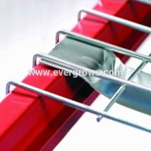 Industrial warehouse powder coated wire shelving wire mesh decking panels