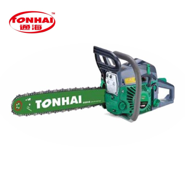 Green Electric Start Gas Cutting Chainsaw Manufacturing Factory