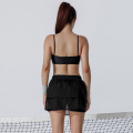 Tennis 2 pièces Sports soutien-gorge et short jupe