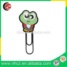 85MM Frog Shaped Soft PVC Paper Clip