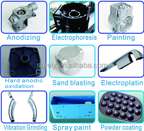 Aluminum injection die casting swf embroidery machine parts