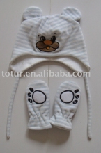 Hat,gloves set