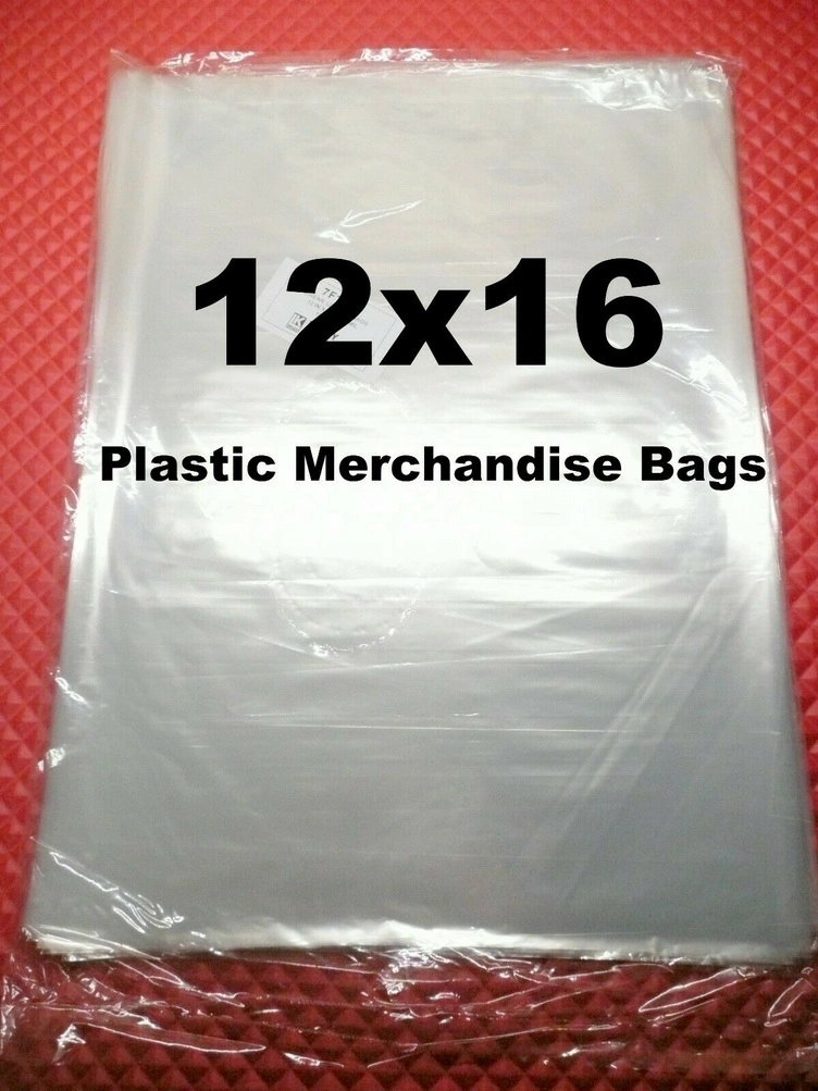 Flat Open Top Apparel Fruit Vegetable Poly Plastic Packing Bag