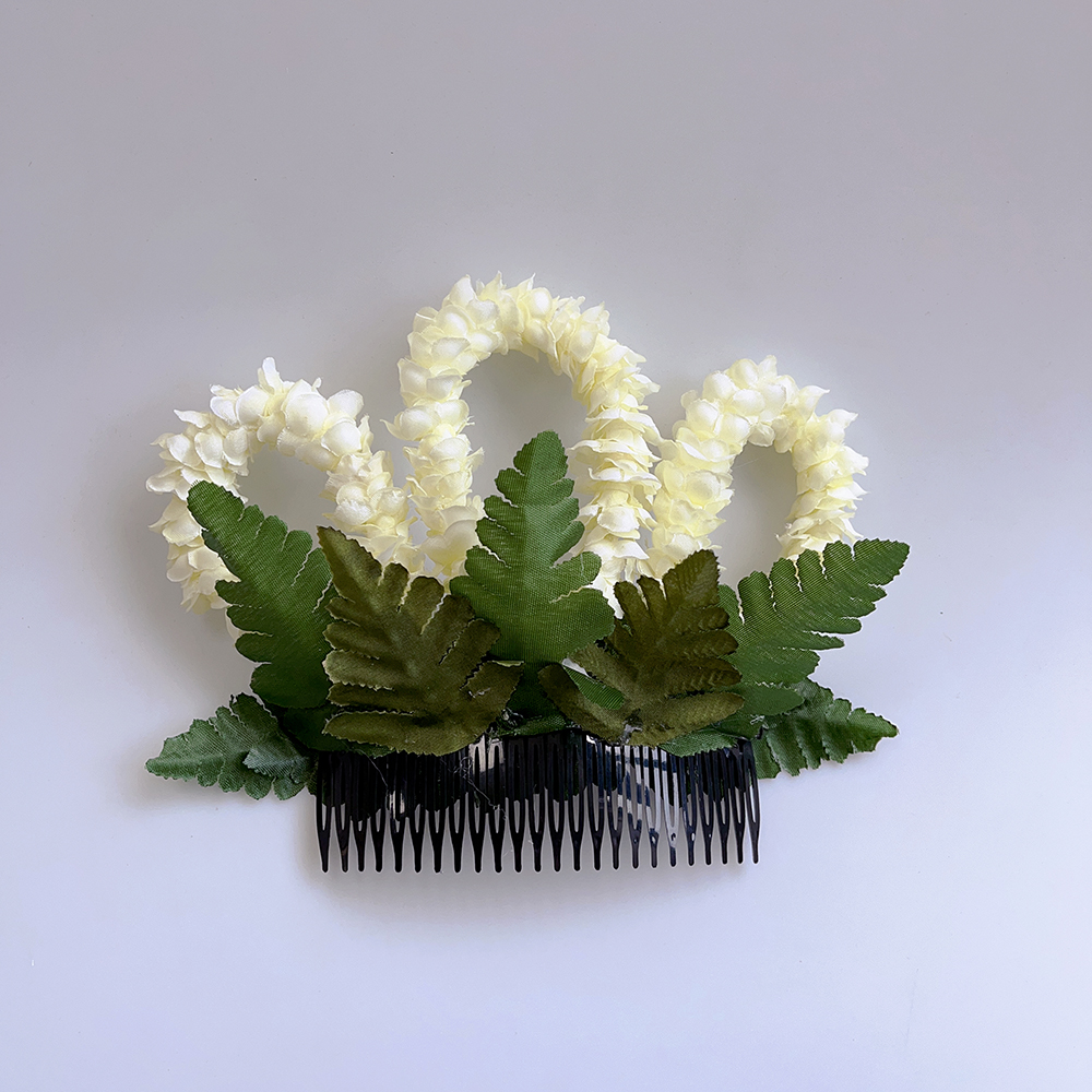 Kn Hc139 Flower Hair Comb