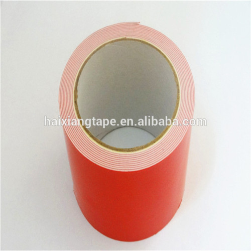 2mm red file white foam Good flexibility heat resistance foam tape