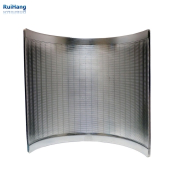 Ruihang SS Wedge Wire Arc Curved Screen Plate