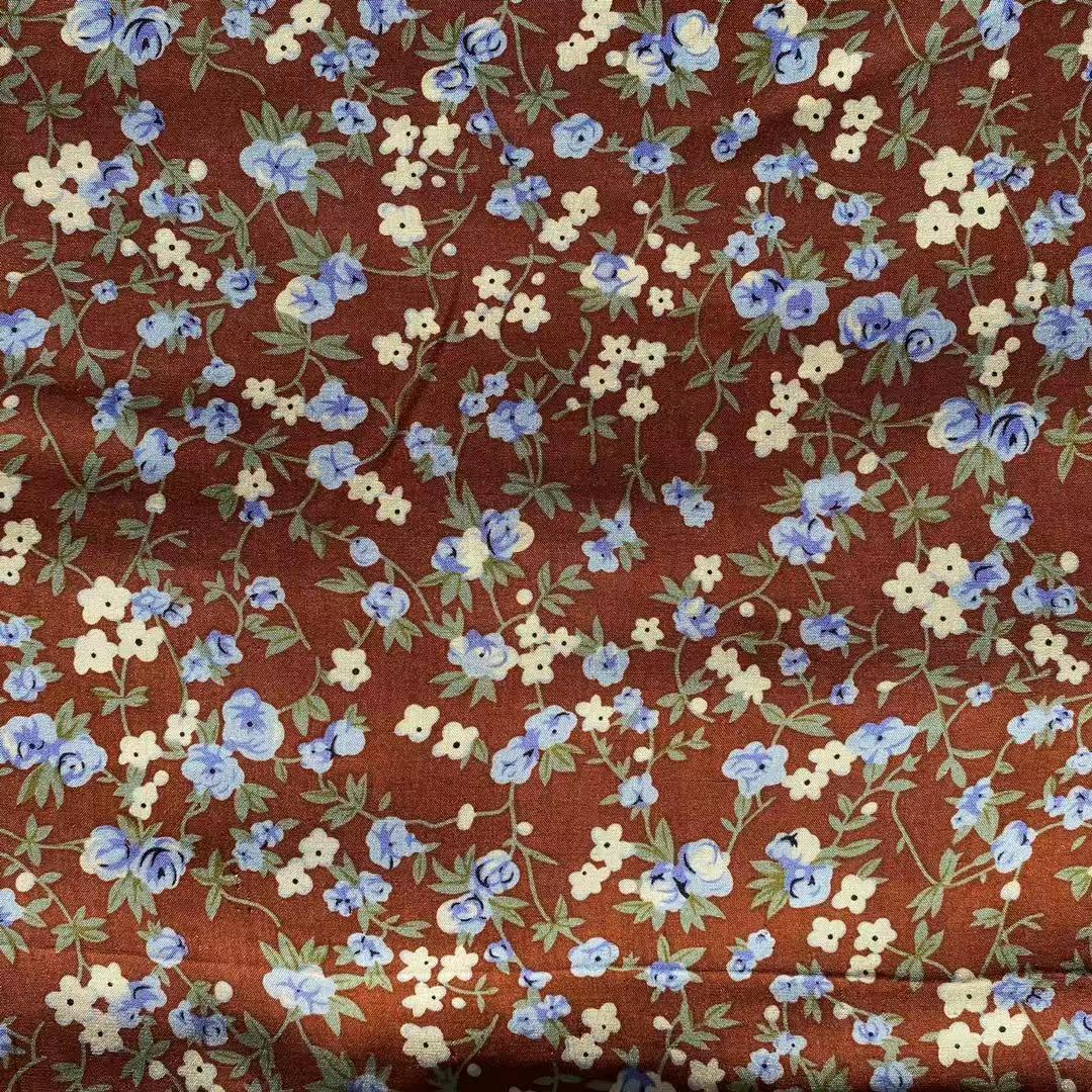 Mulinsen Textil 45S Challis 100 gedruckter Rayon -Stoff