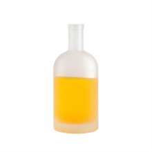 Custom Frosted Glass Bottle for Spirit Alcohol Beverage