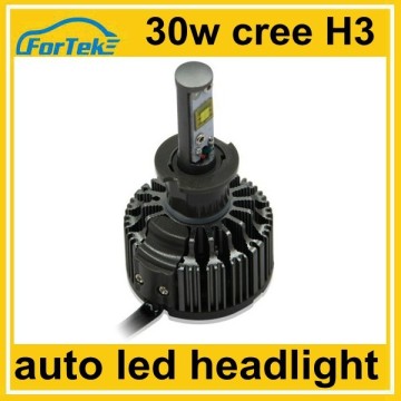 30w cree led headlight h3