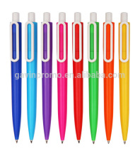 Bright color pen with round clip