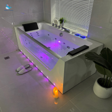 Kinglauren Glass Design HydroMassage Bubble Bath Tubs - Wholesale Massage Bathtubs