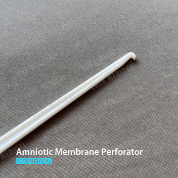 Perforador de membrana amniótica descartável de amnióticos estéril
