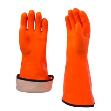 Winter Liner PVC Coated Gloves