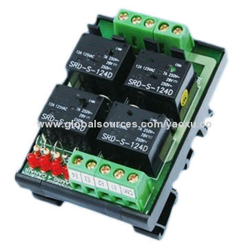 Electromechanical Relays, 3A Capacity, Contact Capacity of 4SPDT