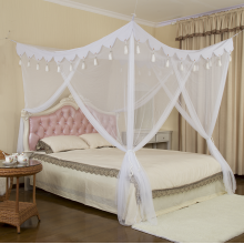 Four Corner Post Elegant Mosquito protected Net