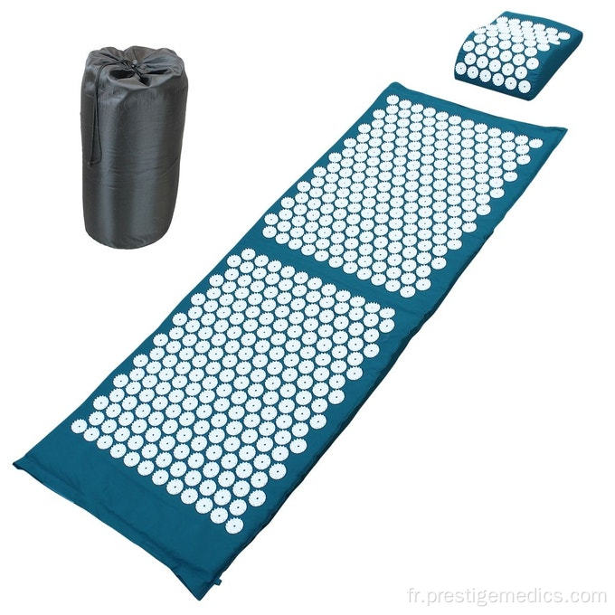 tapis de pointes de méditation yoga extra large