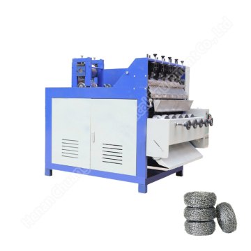 High Productivity Mesh Scrubber Knitting Sponge Scourer Making Machine