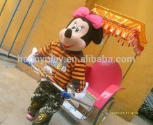 2015 New model robot rickshaw battery rickshaw