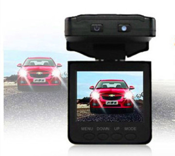 Mini 2.5 Inch Car Dvrs / Night Vision Car Dvrs with 6 LED Lights Motion Detection