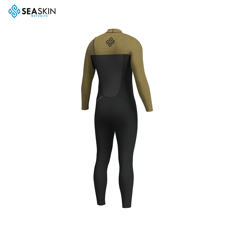 Seasin 3/2mm Full Suit Men Custom Surfing Wetsuit