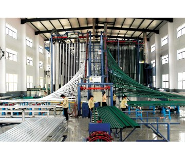 Aluminium Vertical Powder Coating Line