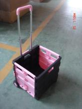 foldable plastic shopping cart