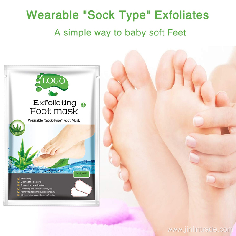 exfoliating foot peel mask remove dead skin thoroughly