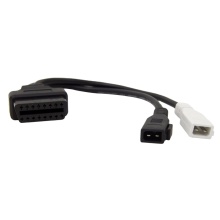 Custom OBD 1 to OBD 2 VGA Cable Reader for VW and Audi 2*2 OBD Port