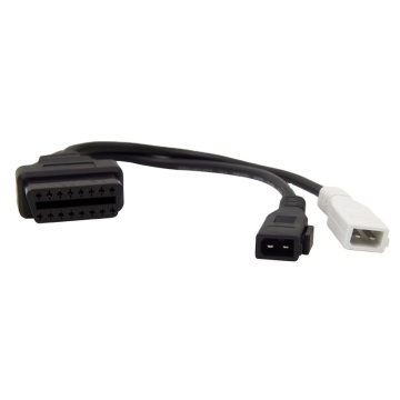 Custom OBD 1 to OBD 2 VGA Cable Reader for VW and Audi 2*2 OBD Port