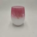 ombre rood stemless wijnglas