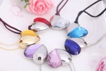 Hot Sale Heart Shape Flash Drive Gifts with Lanyard