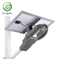 Luz de carretera solar ip65 para exteriores delgada de 80w abs