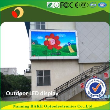 P10 outdoor fixed advertising led display wall mounted led advertising display