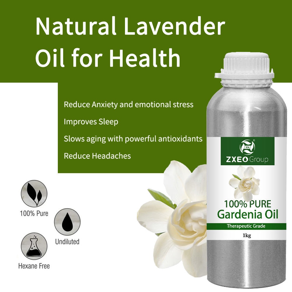 Olio essenziale per gardenia naturale al 100% organico all&#39;ingrosso per candele per candele