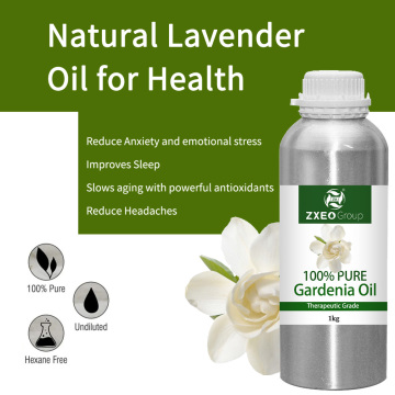 Puro orgánico al por mayor Pure 100% Natural Gardenia Oil para velas
